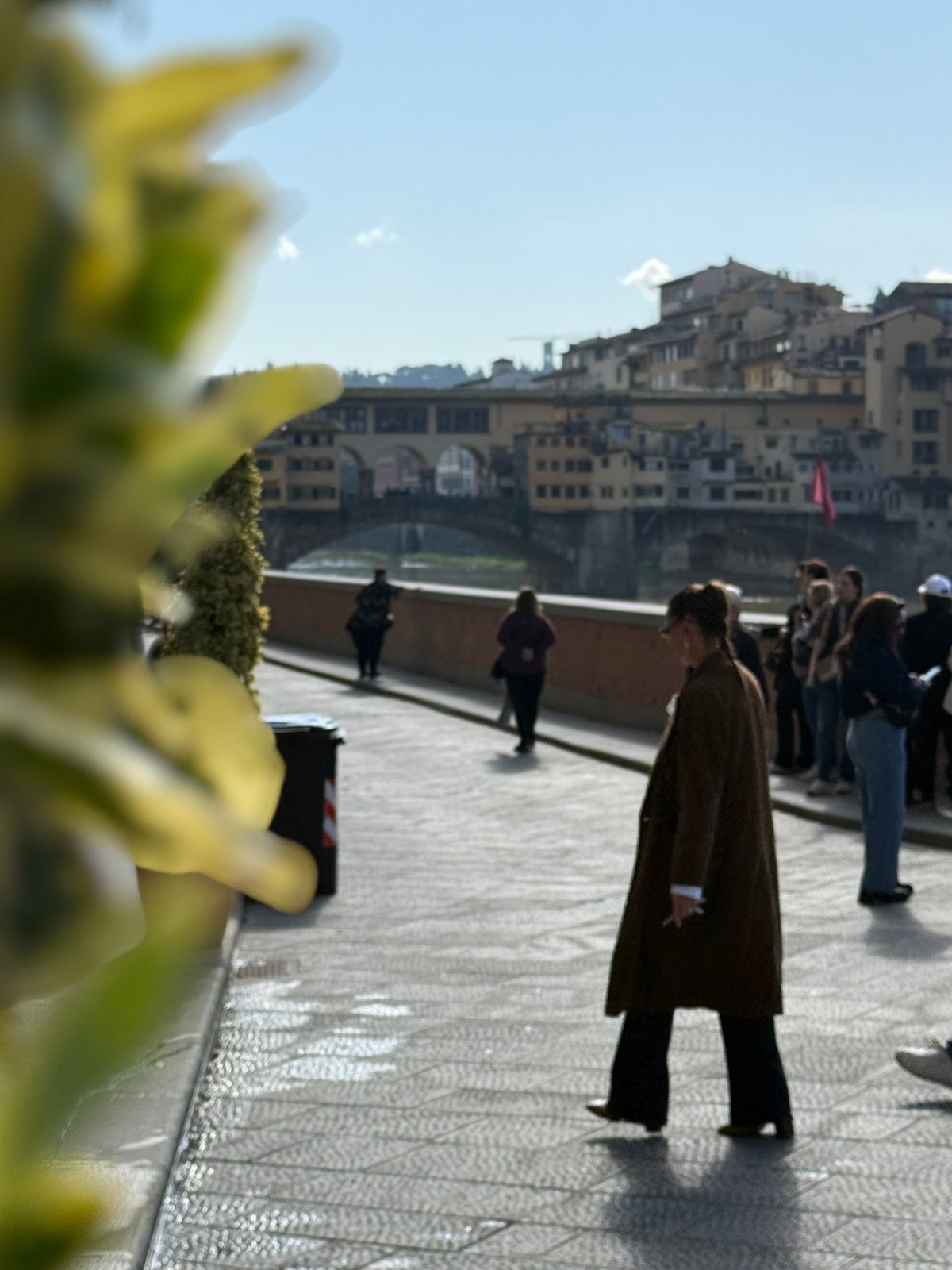 A traveller on a GD Curated Journeys itinerary in Florence, Italy